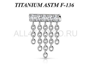 Накрутка из титана Ti Metal муза