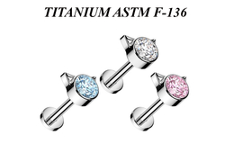 Лабрет из титана китти Лабрет из титана китти