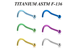 Нострил из титана с анодированием Нострил из титана с анодированием