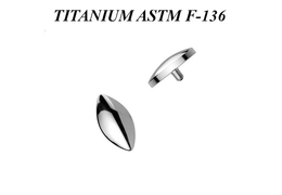 Накрутка из титана Ti Metal элептика