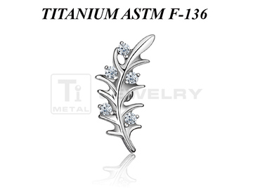 Накрутка из титана Ti Metal остролист