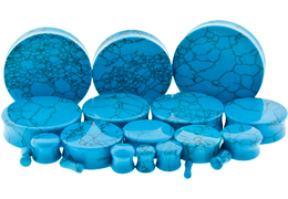 Плаги бирюза