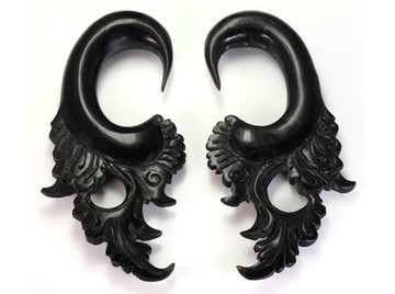 Спираль фигурная резная, пара