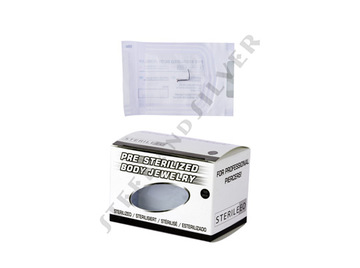 Нострил Steel and Silver из титана, стерильный