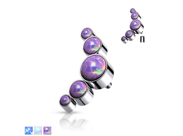 Кластер с пятью опалами