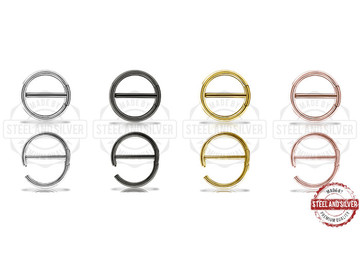 Кликер для груди Steel and Silver кольцо