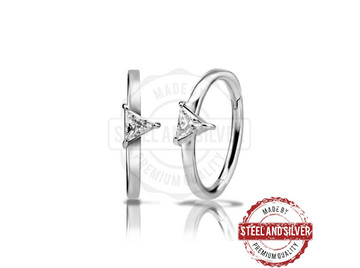 Кликер с треугольным фианитом