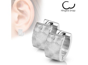 Серьги спираль