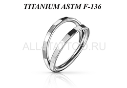 Кликер из титана Ti Metal притиск